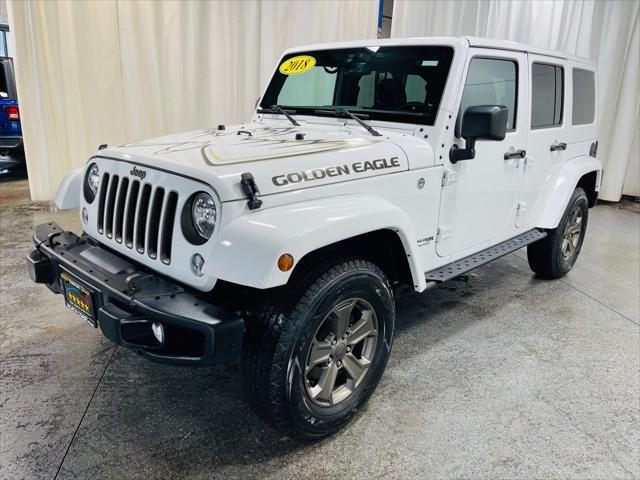 used 2018 Jeep Wrangler JK Unlimited car, priced at $26,995