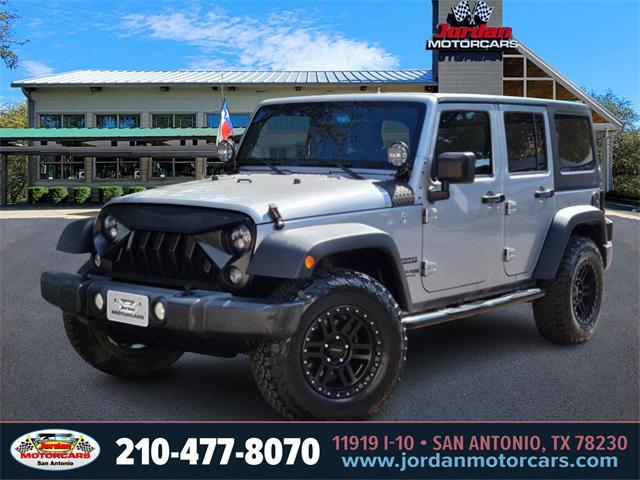used 2018 Jeep Wrangler JK Unlimited car, priced at $21,749