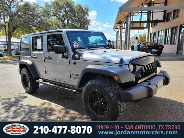 used 2018 Jeep Wrangler JK Unlimited car, priced at $21,749