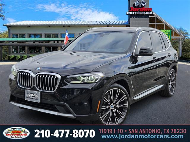 used 2022 BMW X3 car, priced at $27,597