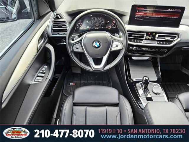 used 2022 BMW X3 car, priced at $27,597