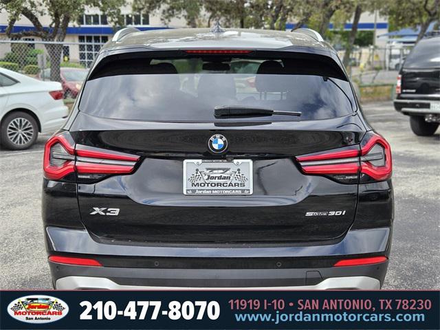 used 2022 BMW X3 car, priced at $27,597