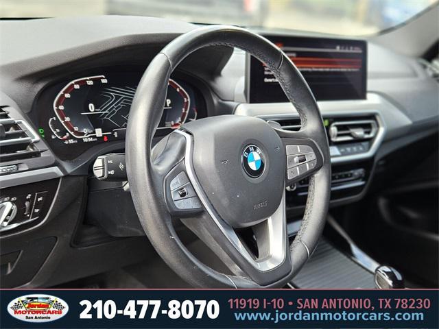 used 2022 BMW X3 car, priced at $27,597