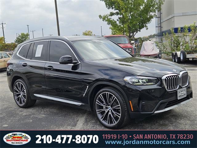 used 2022 BMW X3 car, priced at $27,597
