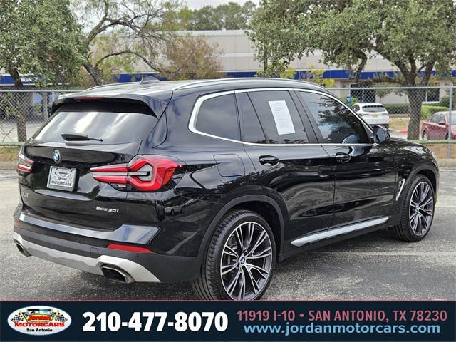 used 2022 BMW X3 car, priced at $27,597