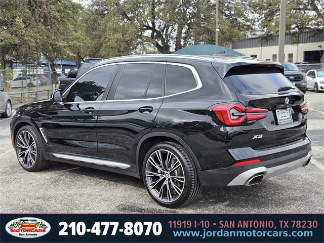 used 2022 BMW X3 car, priced at $27,597