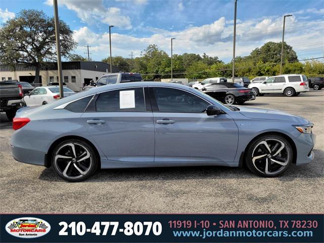 used 2022 Honda Accord Hybrid car, priced at $22,972