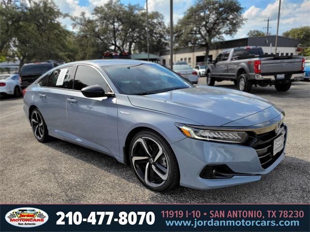 used 2022 Honda Accord Hybrid car, priced at $22,972
