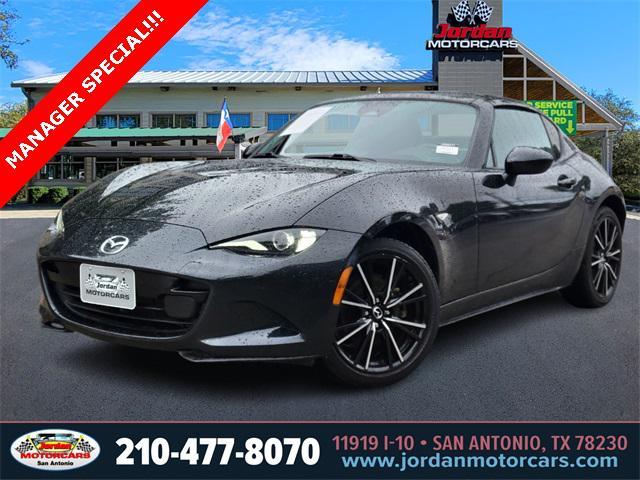 used 2024 Mazda MX-5 Miata RF car, priced at $26,725