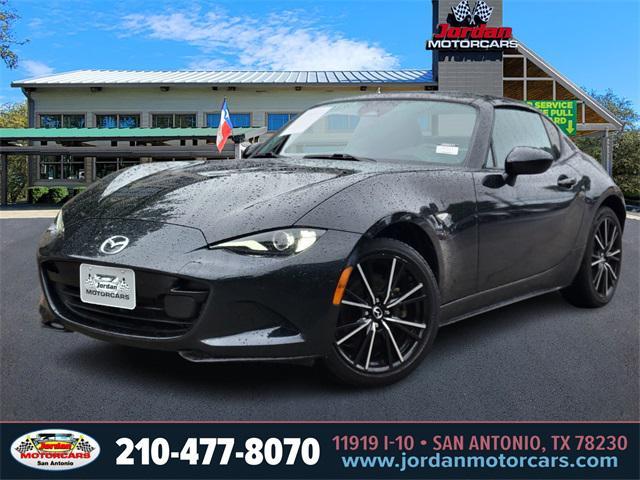 used 2024 Mazda MX-5 Miata RF car, priced at $31,428