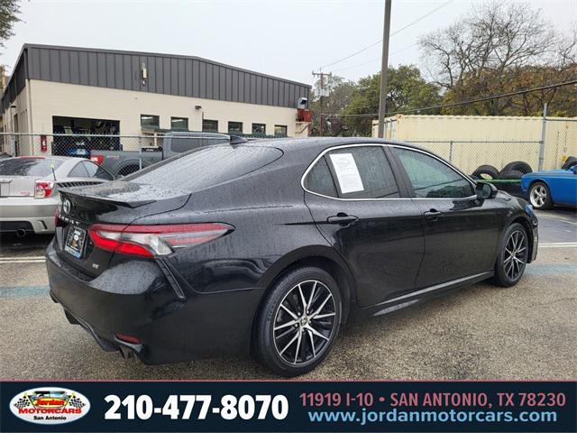 used 2021 Toyota Camry car, priced at $19,160