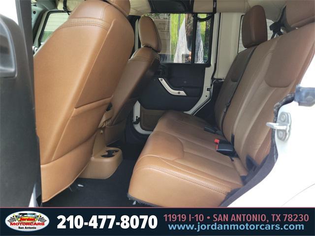 used 2017 Jeep Wrangler Unlimited car, priced at $21,199