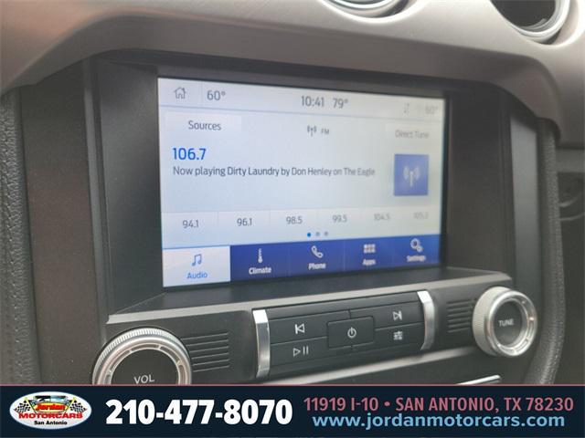 used 2020 Ford Mustang car, priced at $18,438