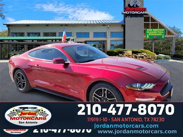 used 2018 Ford Mustang car, priced at $17,486