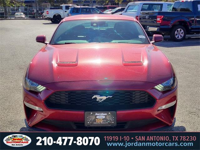 used 2018 Ford Mustang car, priced at $17,486