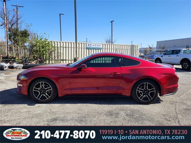 used 2018 Ford Mustang car, priced at $17,486