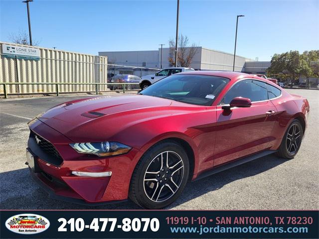 used 2018 Ford Mustang car, priced at $17,486