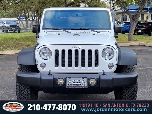 used 2017 Jeep Wrangler Unlimited car, priced at $20,502