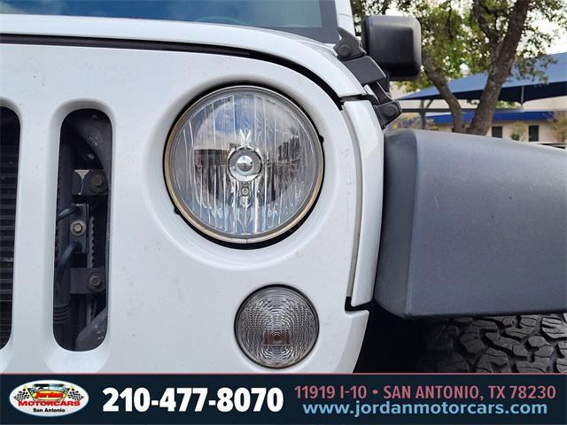 used 2017 Jeep Wrangler Unlimited car, priced at $20,502