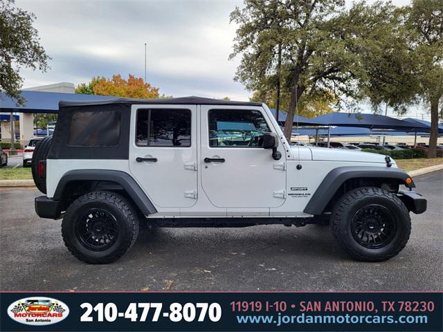 used 2017 Jeep Wrangler Unlimited car, priced at $20,502