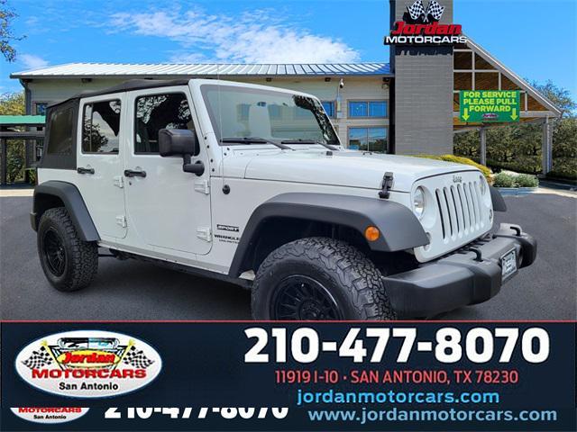 used 2017 Jeep Wrangler Unlimited car, priced at $20,502