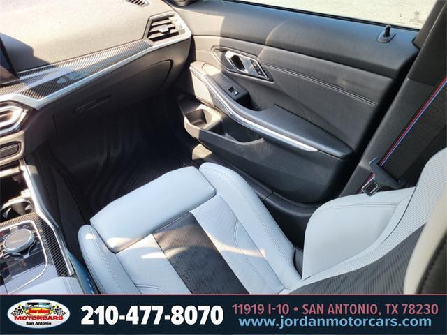 used 2023 BMW M3 car, priced at $85,649