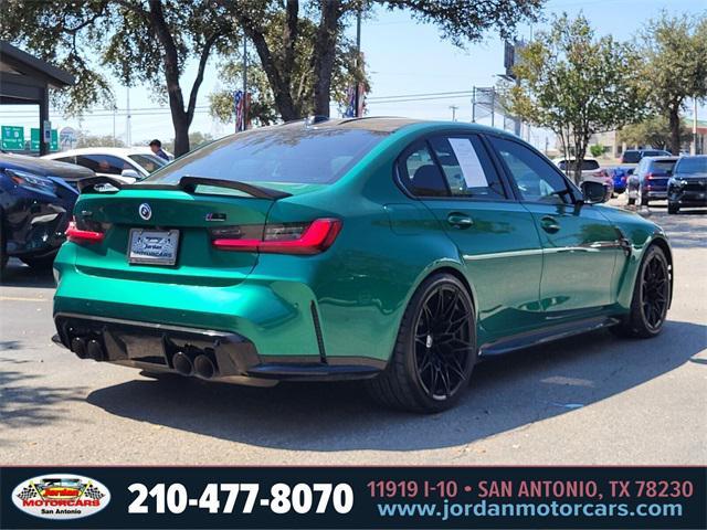 used 2023 BMW M3 car, priced at $85,649