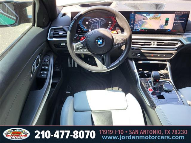 used 2023 BMW M3 car, priced at $85,649