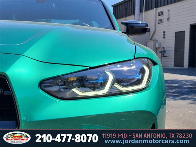 used 2023 BMW M3 car, priced at $85,649