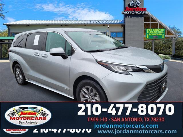 used 2021 Toyota Sienna car, priced at $32,123