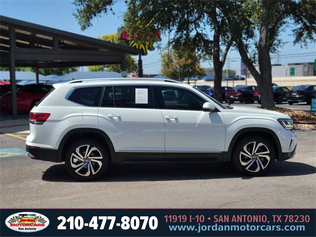 used 2021 Volkswagen Atlas car, priced at $25,749