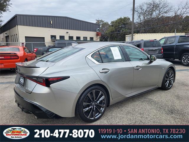 used 2022 Lexus IS 350 car, priced at $42,497