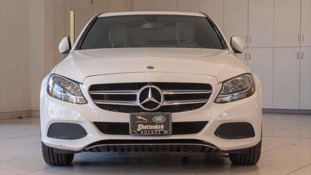 used 2018 Mercedes-Benz C-Class car, priced at $19,800