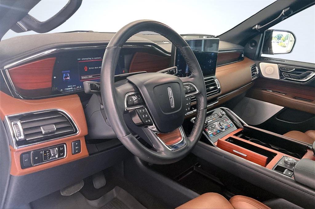 used 2024 Lincoln Navigator car, priced at $77,900
