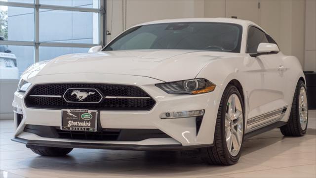 used 2021 Ford Mustang car, priced at $26,500