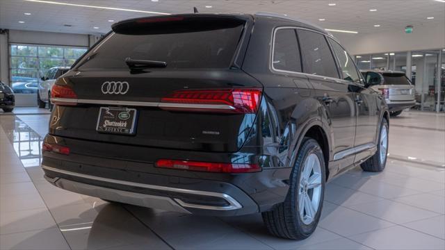 used 2022 Audi Q7 car, priced at $30,500