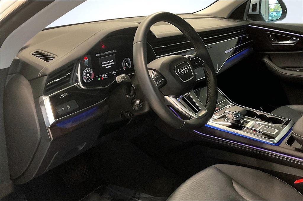 used 2023 Audi Q8 car, priced at $51,500