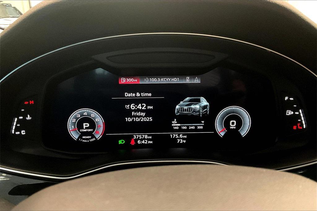 used 2023 Audi Q8 car, priced at $51,500
