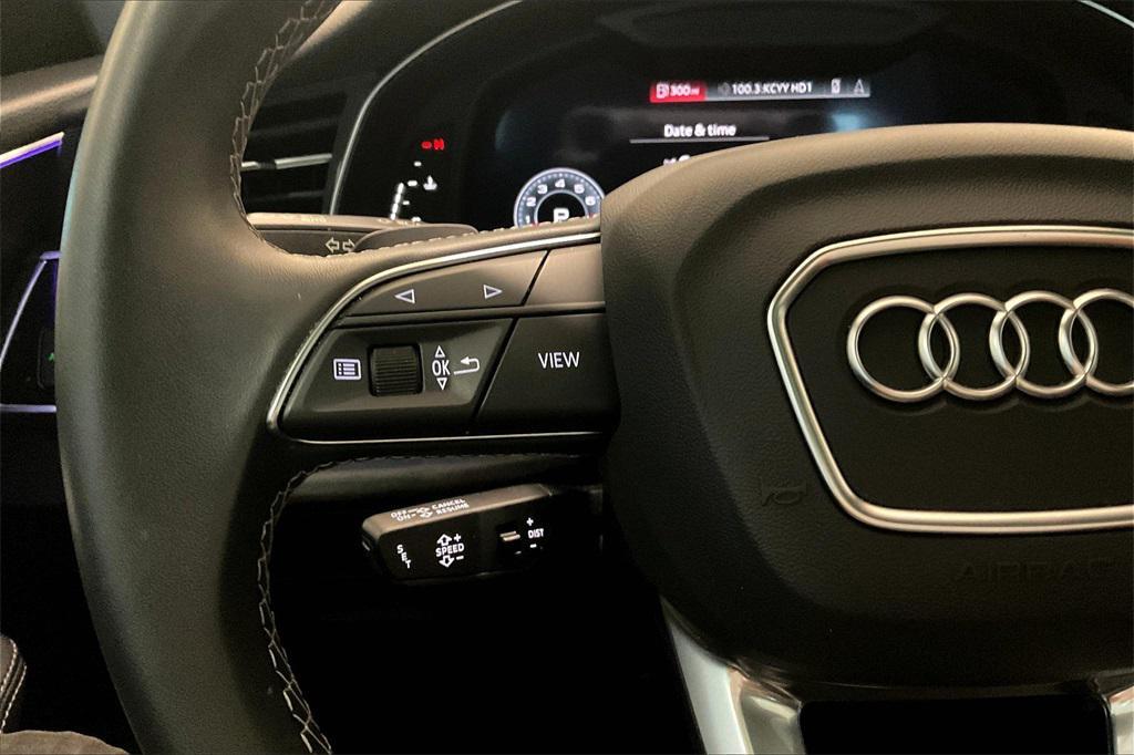 used 2023 Audi Q8 car, priced at $51,500