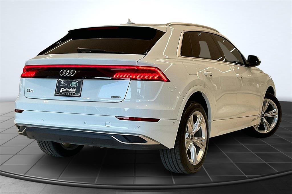 used 2023 Audi Q8 car, priced at $51,500