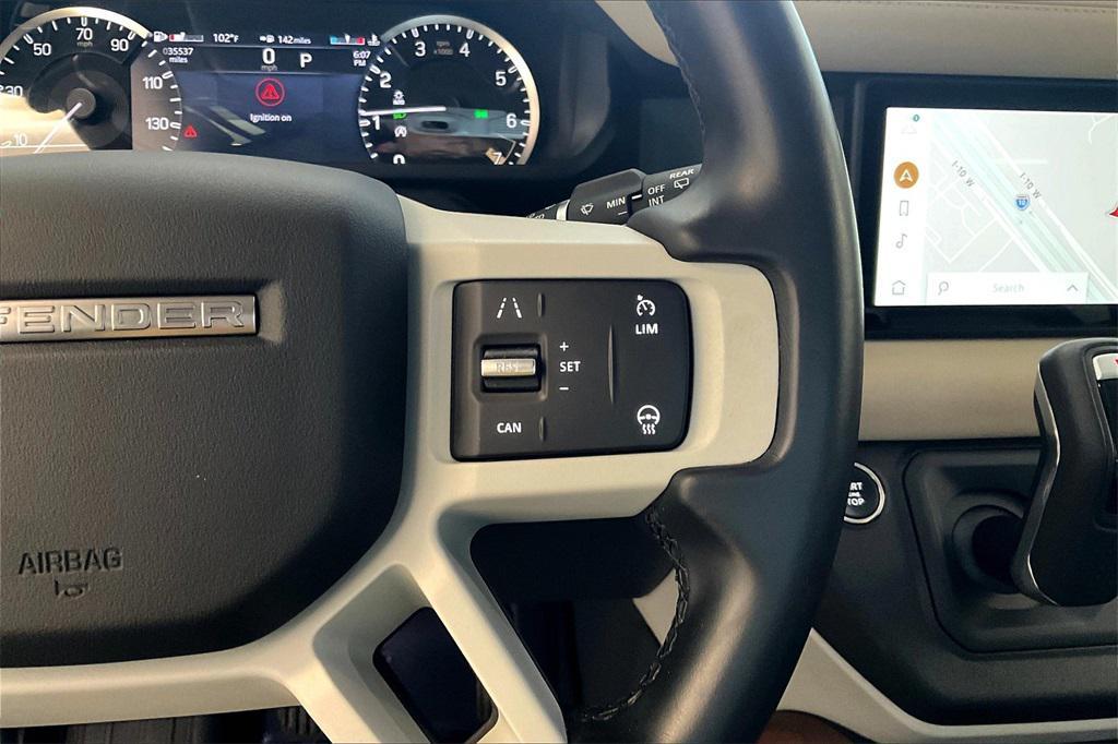 used 2023 Land Rover Defender car, priced at $60,500