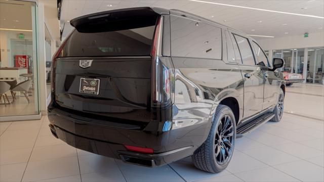 used 2023 Cadillac Escalade ESV car, priced at $88,500