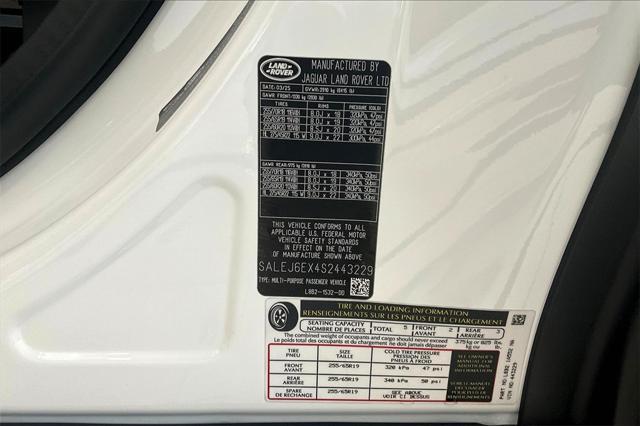 new 2025 Land Rover Defender car, priced at $60,823