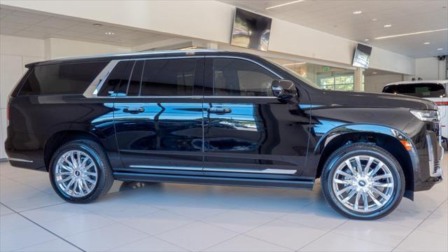 used 2024 Cadillac Escalade ESV car, priced at $93,900