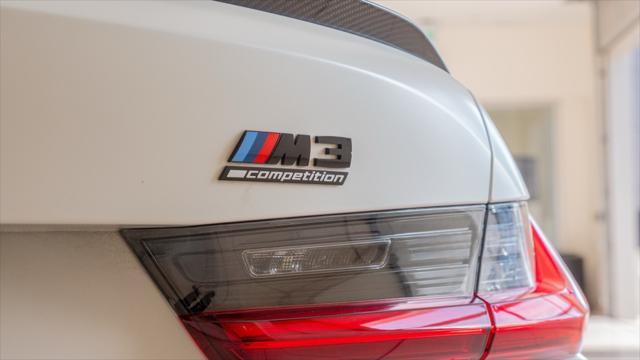 used 2021 BMW M3 car, priced at $72,900