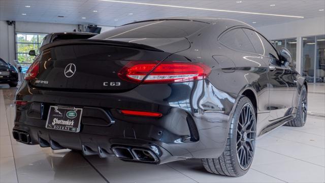 used 2021 Mercedes-Benz AMG C 63 car, priced at $55,900