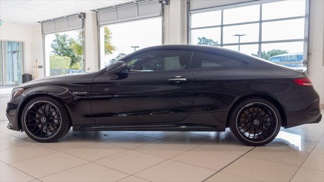 used 2021 Mercedes-Benz AMG C 63 car, priced at $55,900