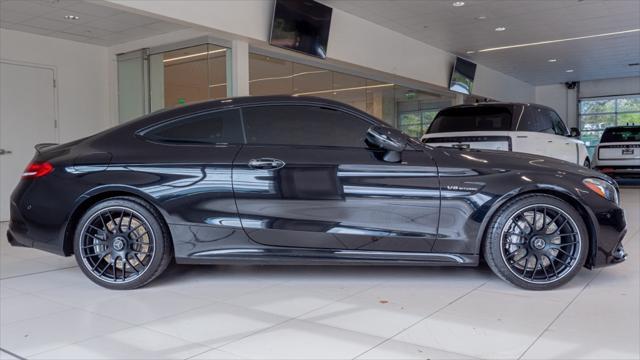 used 2021 Mercedes-Benz AMG C 63 car, priced at $55,900