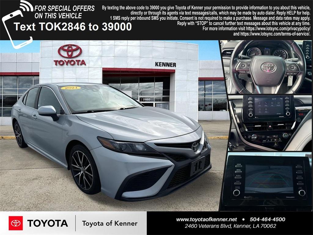 used 2021 Toyota Camry car, priced at $20,999