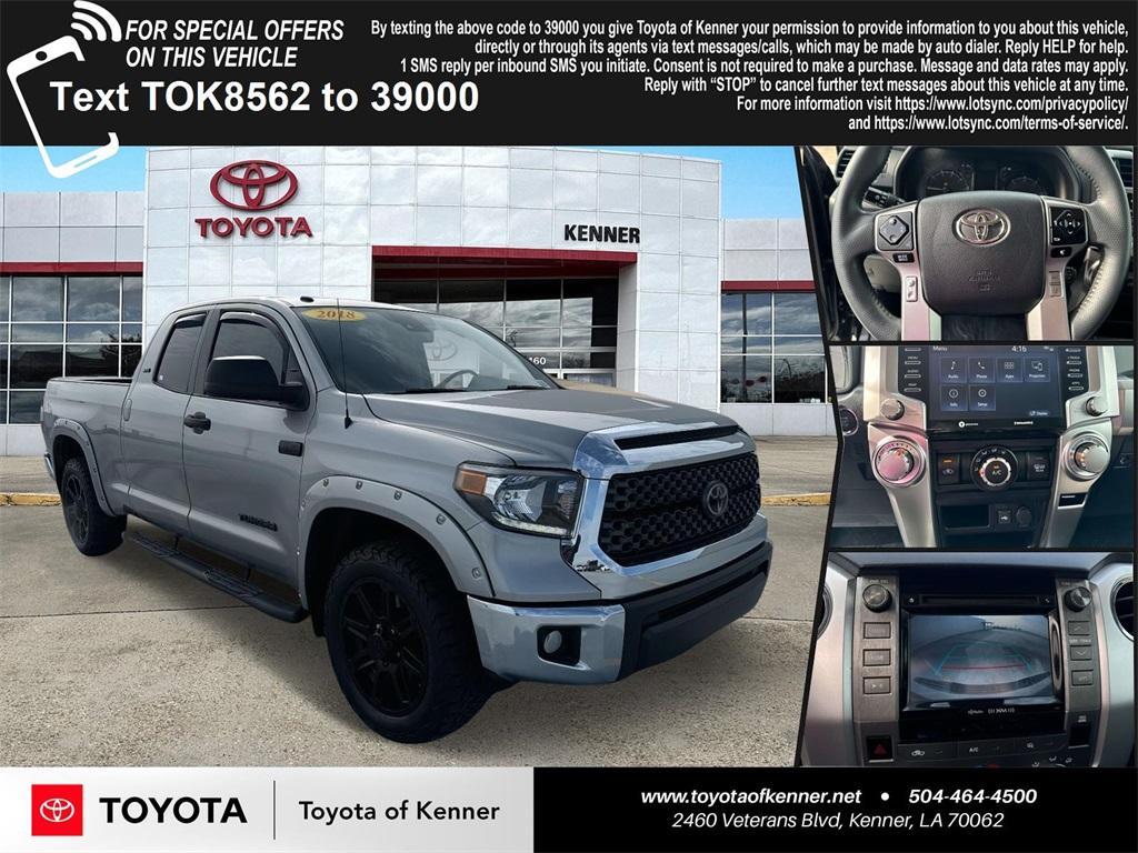 used 2018 Toyota Tundra car, priced at $28,899